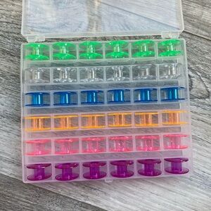 Colorful Bobbin Set for Sewing Machines
